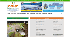 Desktop Screenshot of indianmandarins.com